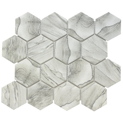 Carreau de mosaïque en verre pour mur et plancher