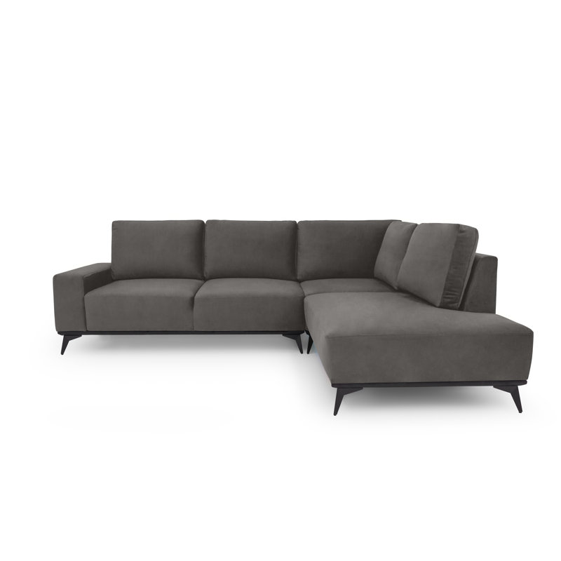 5 Seater Corner Sofa, Grey