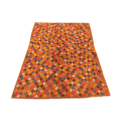 Tapis orange Oliveri
