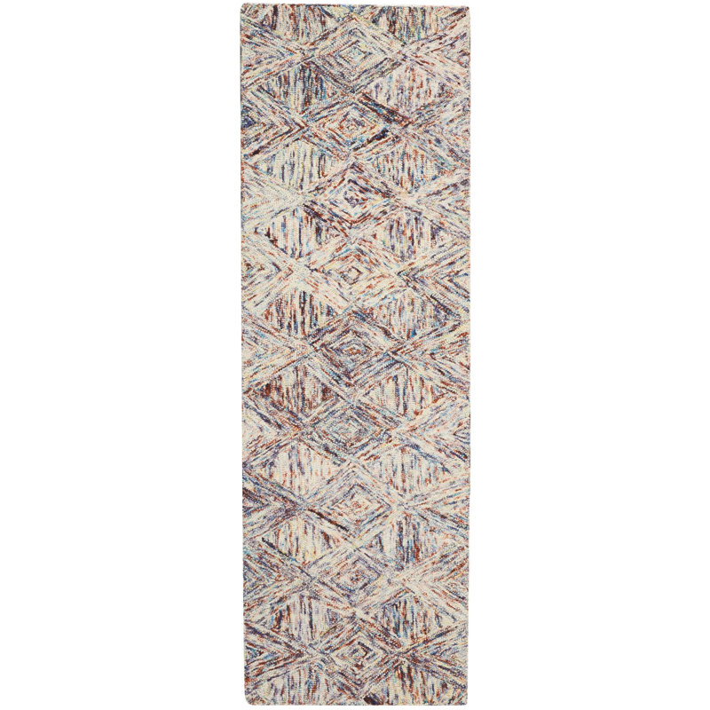 Divernon Wool Indoor Rug, Runner 2'3" x 7'6"