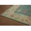 Tapis art déco végétal 7 x 9