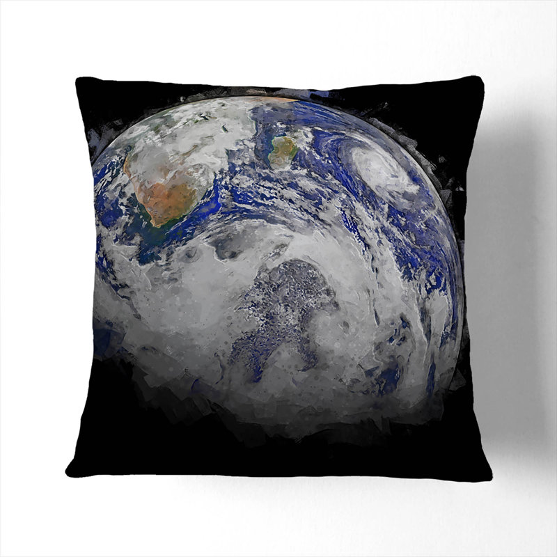 Square Throw Cushion, White, 40 x 40 cm