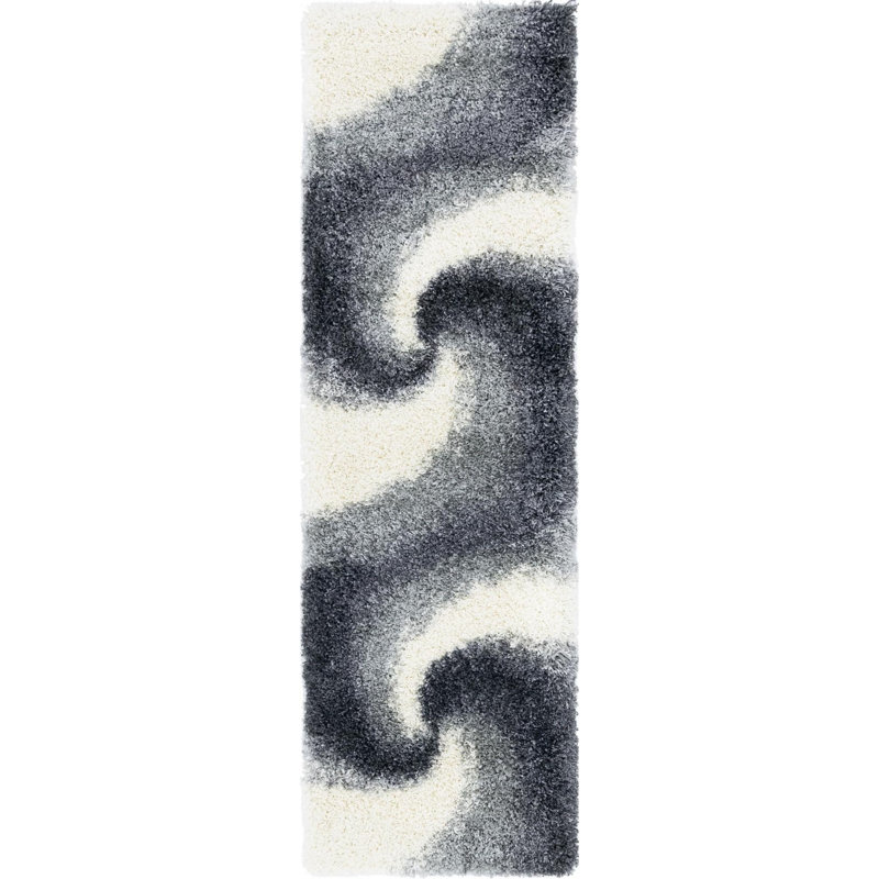 Abstract Indoor Rug, Runner 2' x 6'7"