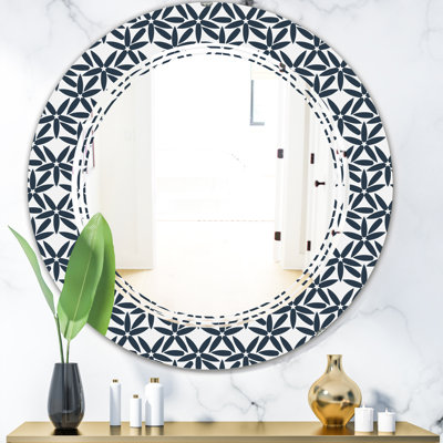 Miroir mural abstrait moderne et contemporain