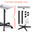 Utility Cart Salon Tray Cart with Wheels-54964516-98213890