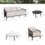 Ensemble de conversation pour 5 personnes Asheville