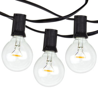 Guirlande de 50 lumières sphériques d'extérieur Agnon