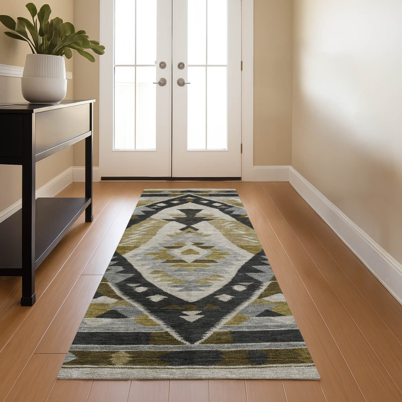Premium Machine Washable Mayfield Tribal Rug, Runner 2'3" x 7'6"
