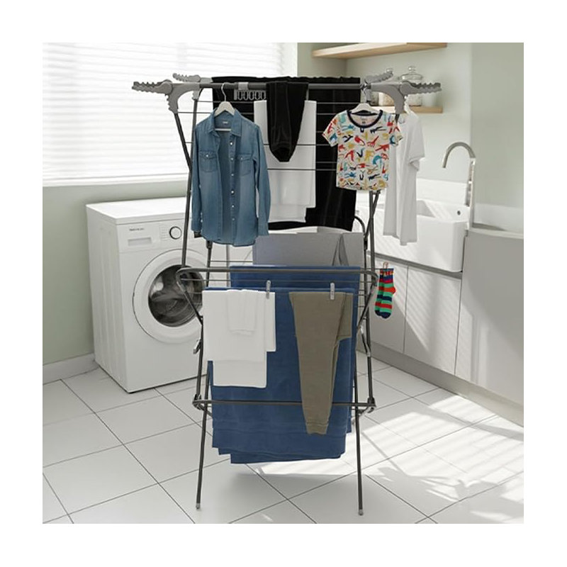 Iron Standard Drying Rack