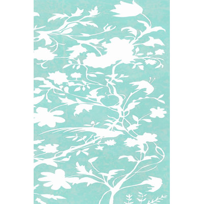 Graphic Chinoiserie II by Naomi McCavitt - Wrapped Canvas Print