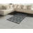Checkered High Density Long Fiber Poly Threads Decorative Area Rug Carpet-42030867