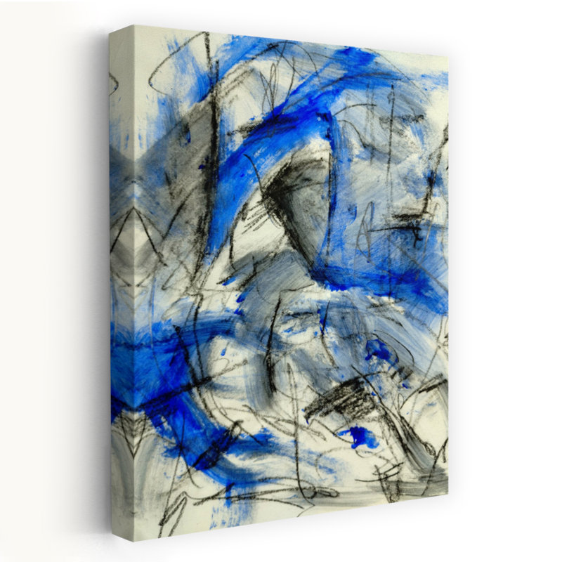 Contemporary Art Abstract Contemporary Wall Art by Michael Cross - Wrapped Canvas Print, 45.72 cm H x 30.48 cm W