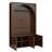 Hall Tree With 2 Cabinet & 4 Hooks-772341365