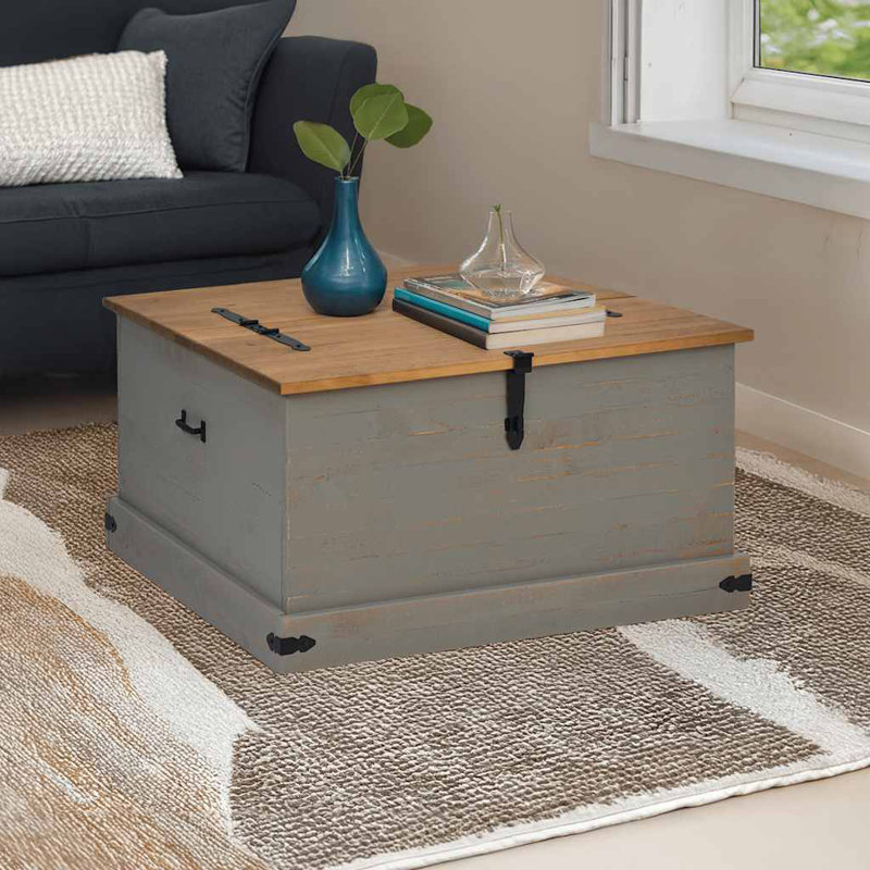 91cm W Chest of Drawers, Natural/Grey