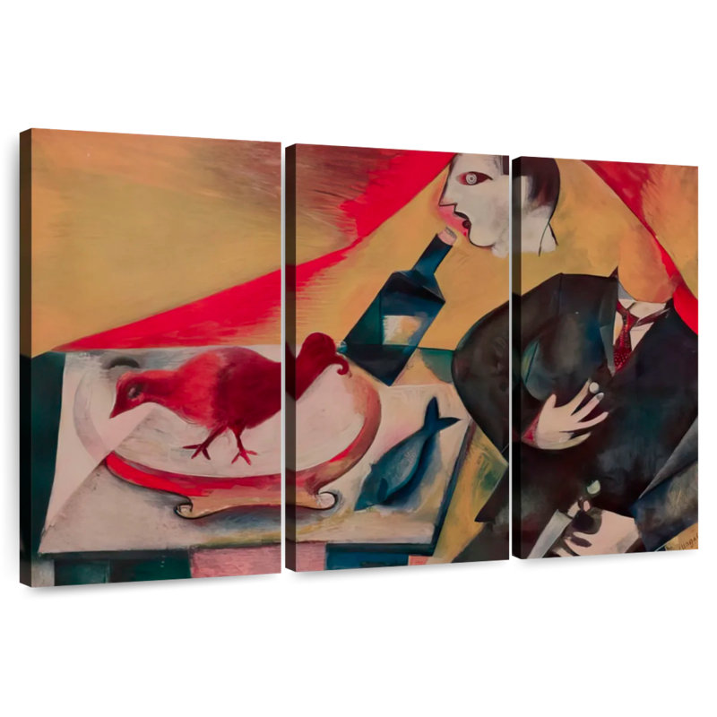 Avery The Drunkard, 48" H x 74" W