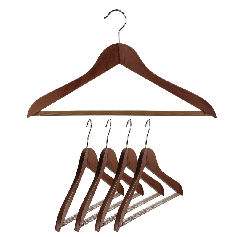 Cintre en bois Mawa pour robe / costume / manteau, Brun