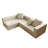 L Shaped Modular Sectional Couches Sofa-108962519
