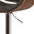 Bentwood Adjustable Swivel Bar Stool -249817864-249817868