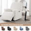 Housse pour fauteuil inclinable avec poches Wald-1356209185