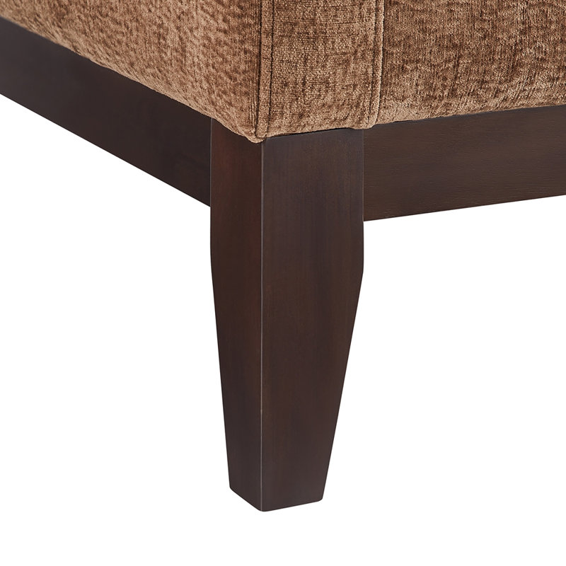 Chaise avec accoudoirs Modern, Brun