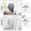 Doublure de rideau de douche 5G Clara Clark-99297453