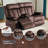 70.9'' Velvet Pillow Top Arm Reclining Loveseat-1137330350