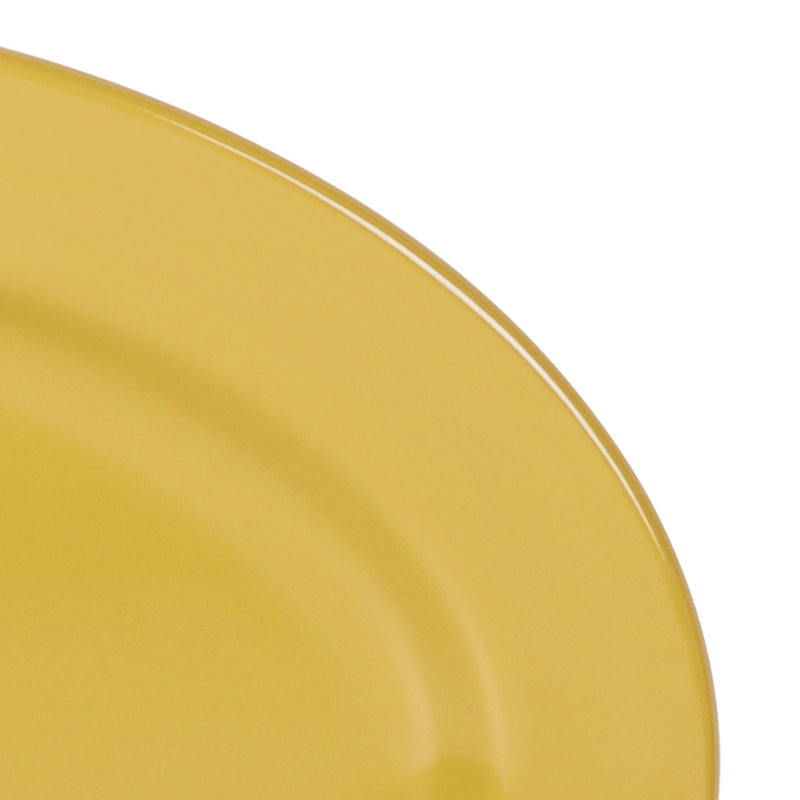 Elite Global Solutions Platter, White, 0.75" H x 12.75" W x 8.75" D