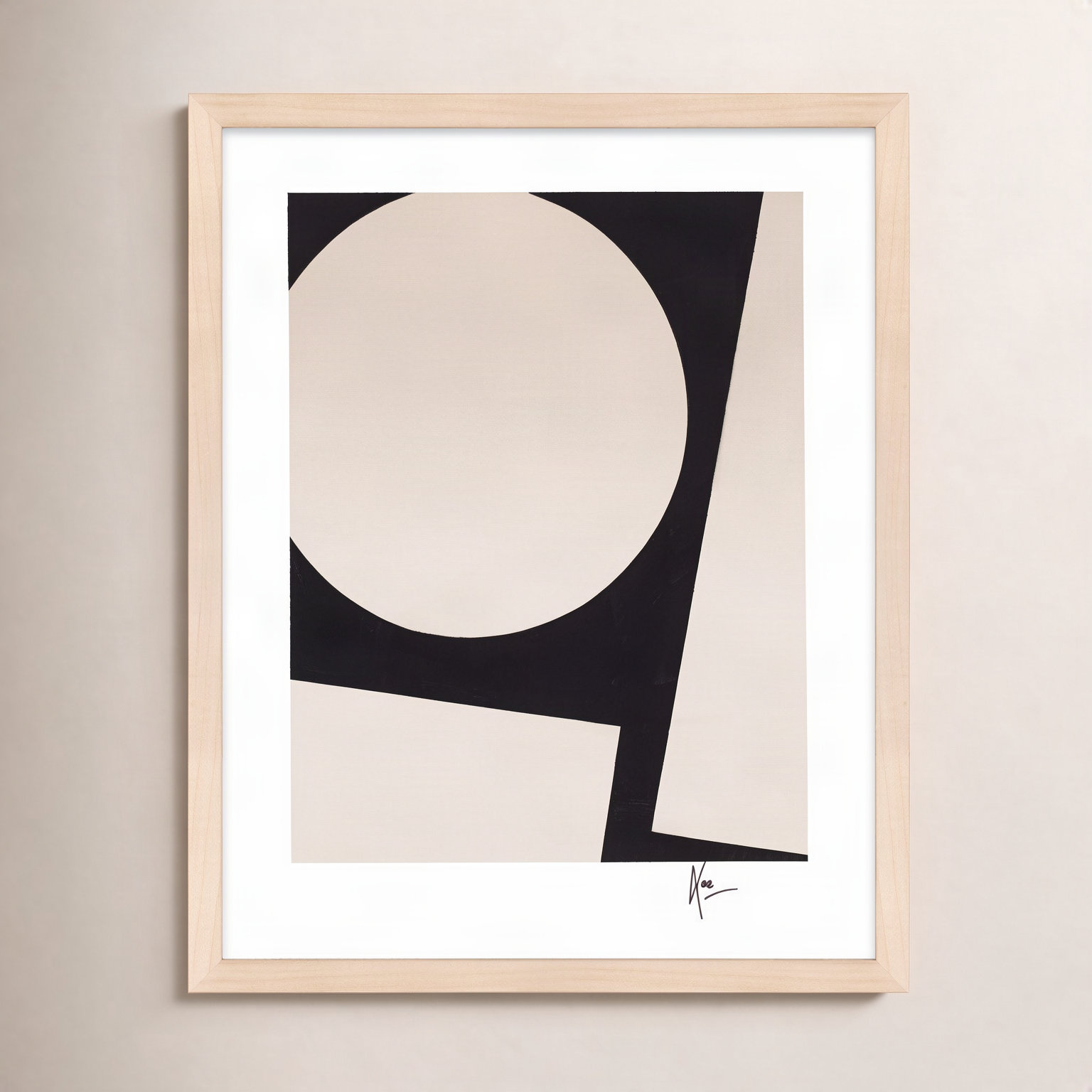 You And Me 2 by Lee Lessem, Brown, 38" H x 30" W x 1.25" D