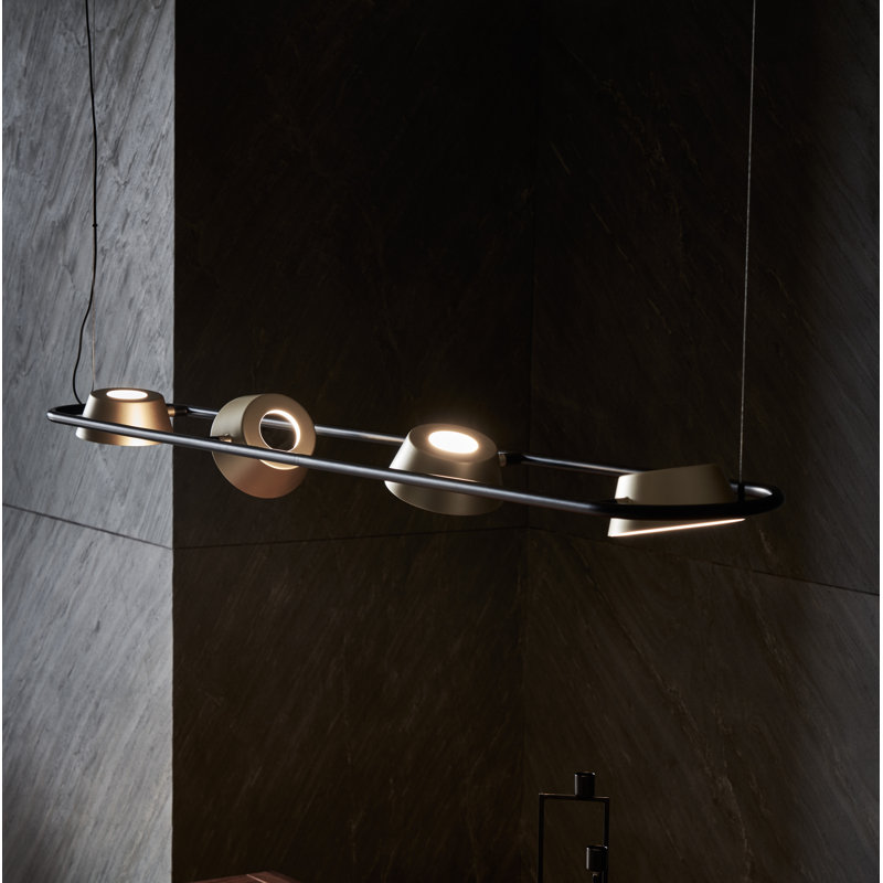 Raya 4 - Light LED Pendant, Black