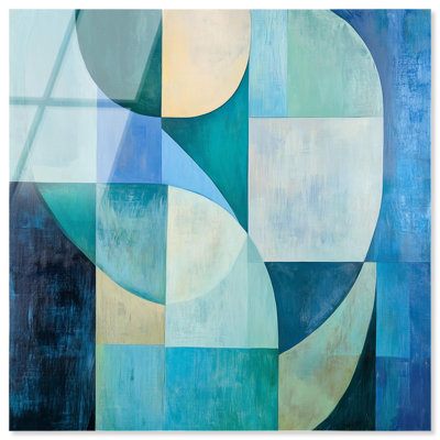 Décoration murale moderne Color Blocks I par Art Remedy, prête à être accrochée