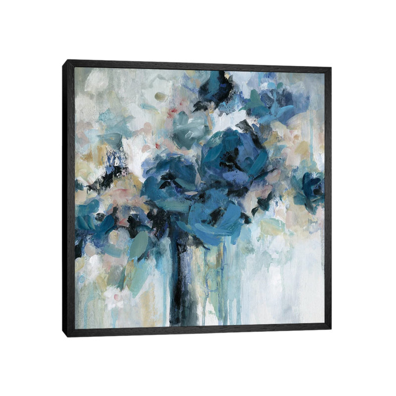 Midnight Splash by Carol Robinson - Wrapped Canvas Print, Black Framed Canvas, 93.98 cm H x 93.98 cm W
