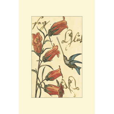 Hummingbird Reverie II 1 Piece Wrapped Canvas Wall Art