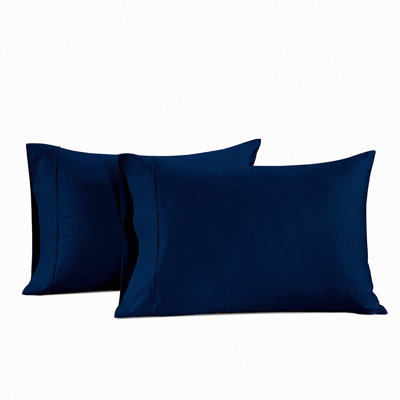 SoftDreams Cotton Pillowcase Set - 2 Pack Pillow Covers, Envelope Closure, Breathable & Washed for Ultimate Comfort. (Pillows not Included)