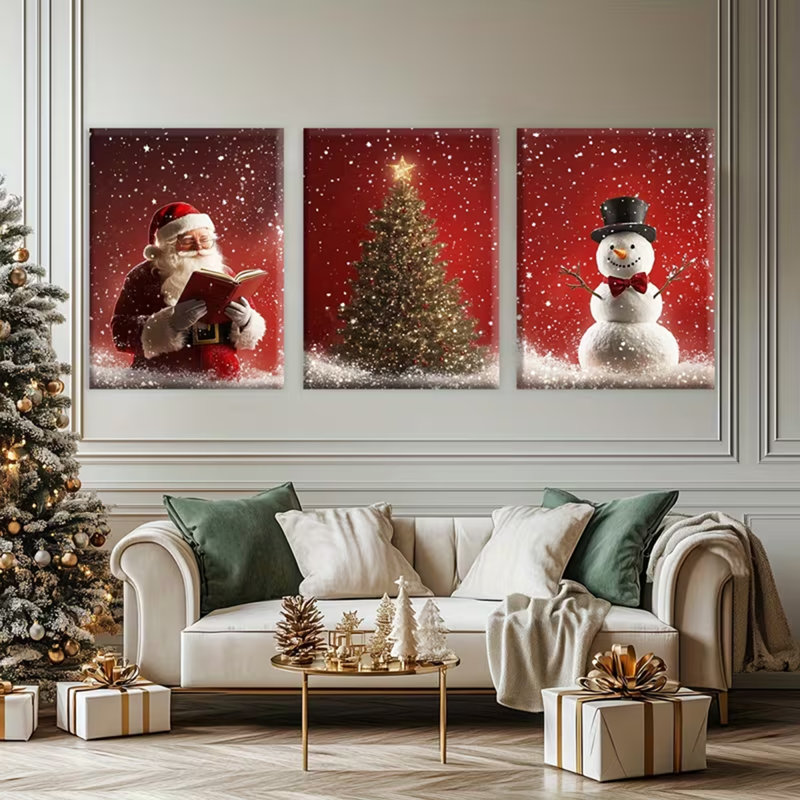 3 Piece Wrapped Canvas Print