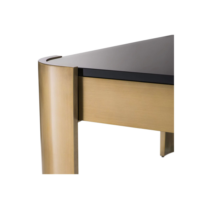 Courrier Glass Top Coffee Table