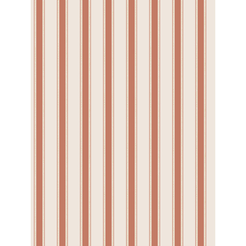 Arv Striped Wallpaper Roll by Studio Sandberg, Red