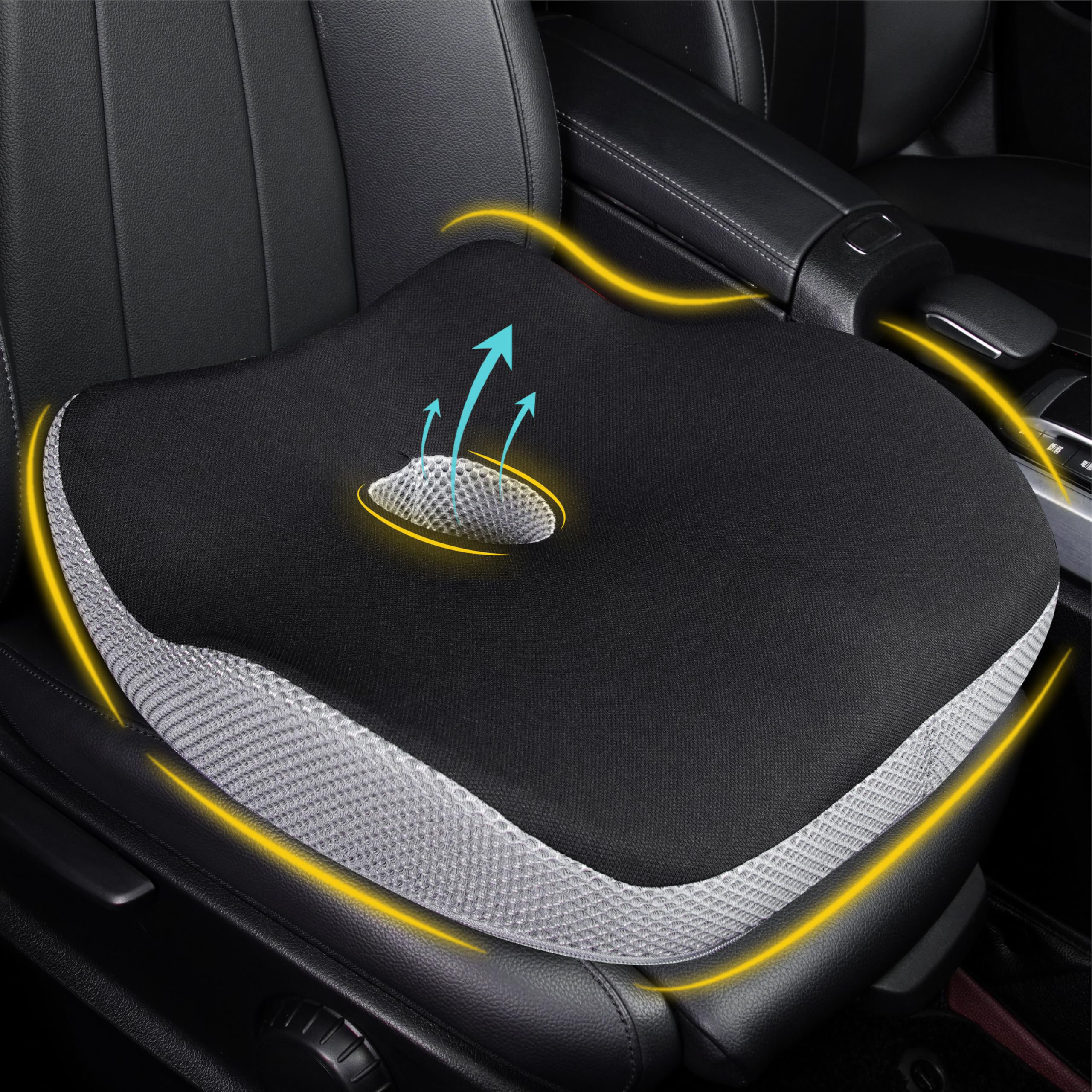 Car Cushion Lofty Aim Car Seat Cushion, Comfortable Memory Foam