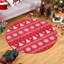 Tapis de Noël pour chambre à coucher Tapis de Noël antidérapant lavable flocon de neige pour arbre de Noël-815716236