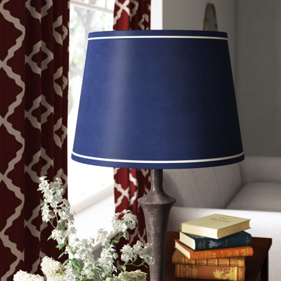 10'' H x 14'' W Cotton Drum Lamp Shade