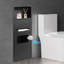 Poubelle de douche, poubelle encastrée, armoire de rangement pour toilette-465143862