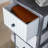 Rilana Fully Assembled 5 Drawer Grey and White Chest Storage Unit