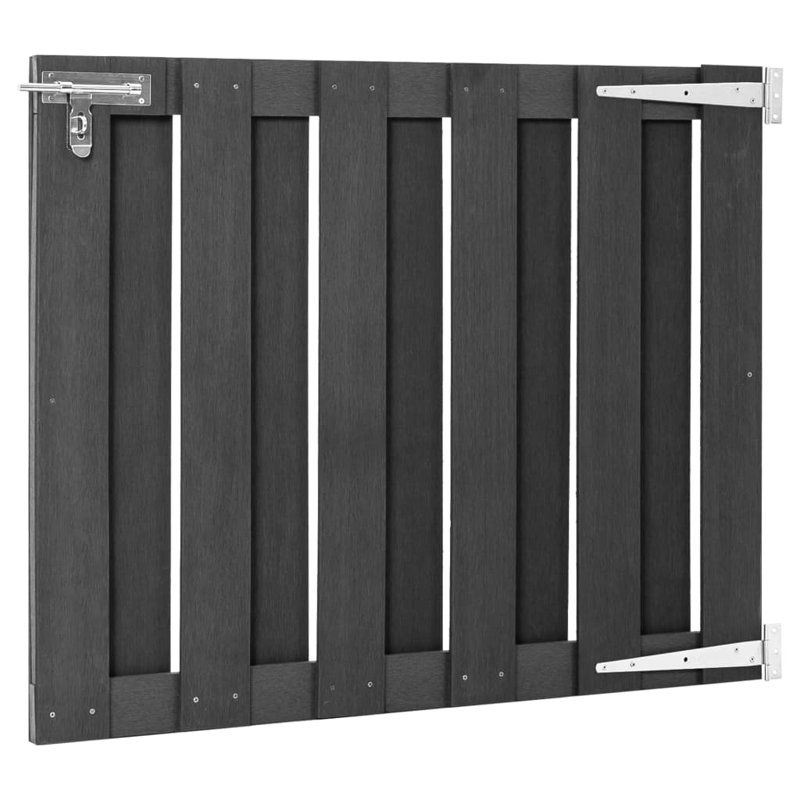 Turaco 3' x 5' (1m x 1.5m) Wood Plastic Composite Gate, 80cm H x 100cm W