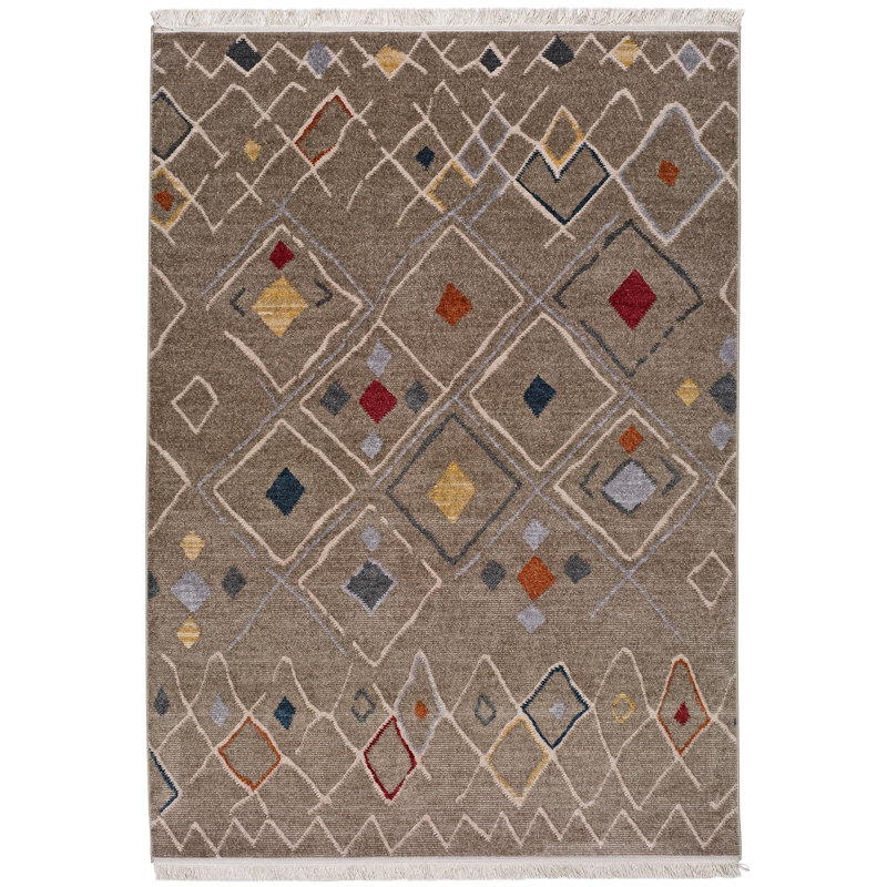 Pisco Geometric Area Rug, Rectangle 80 x 150cm
