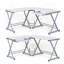 Corner Desk, L-Shaped Computer Desk, For Study And Games, Space Saving, Easy Assembly, 138 X 150 X 75 Cm-1677422796