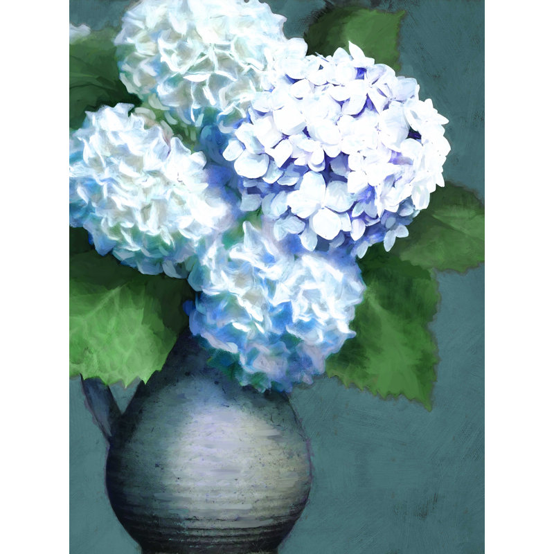 " Hydrangea Bouquet ", 48" H x 36" W