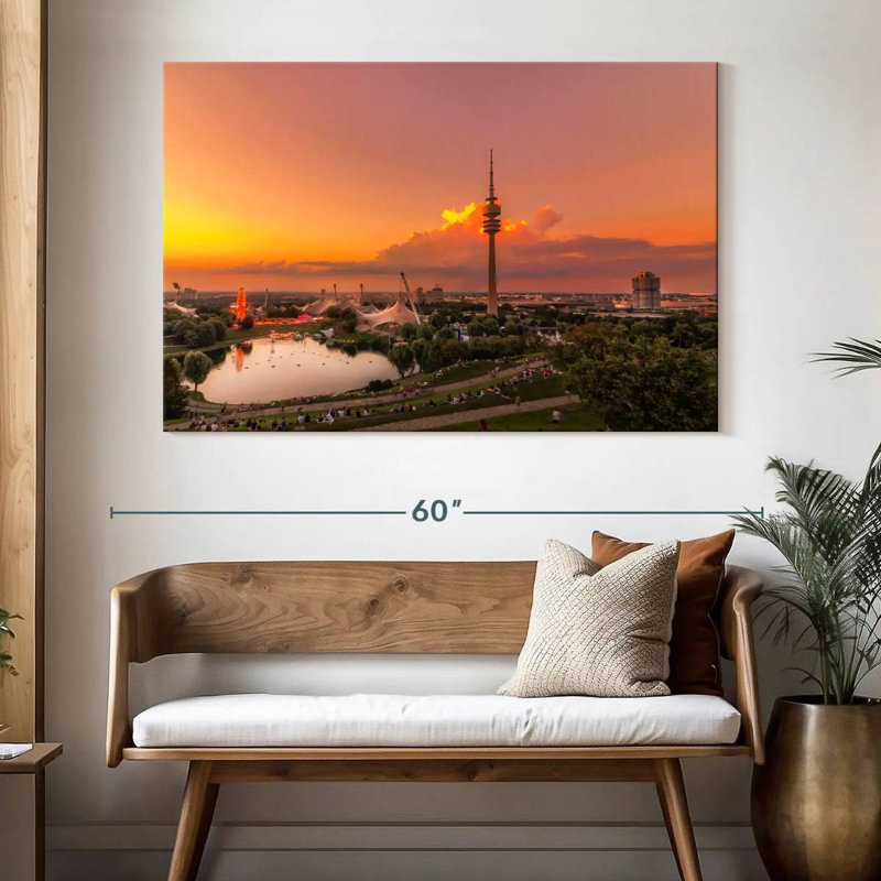Parc olympique Nicci Munich, H 34 po x l 51 po