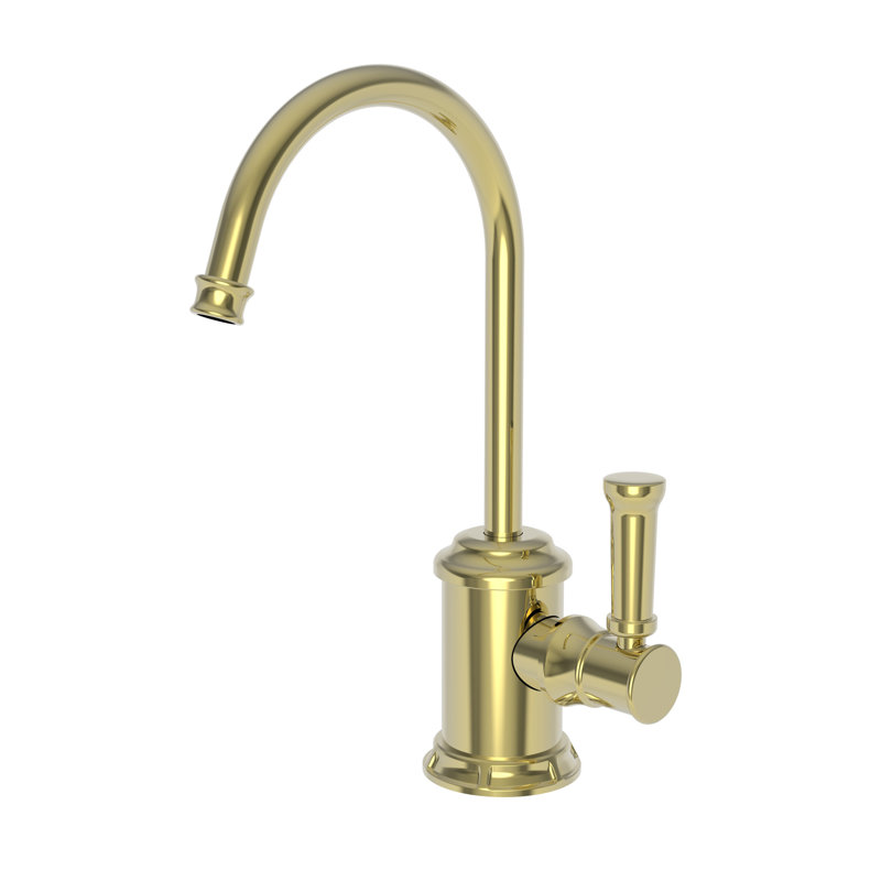 Gavin Cold Water Dispenser, Uncoated Polished Brass (Living, non-returnable)