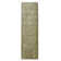 Corduletta flatweave rug in green