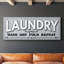 Laundry Sign Wash- Gallery Wrapped Canvas -Ready to Hang-107467308