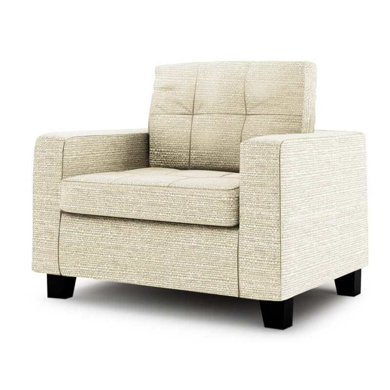 Northville Upholstered Armchair, Light Beige